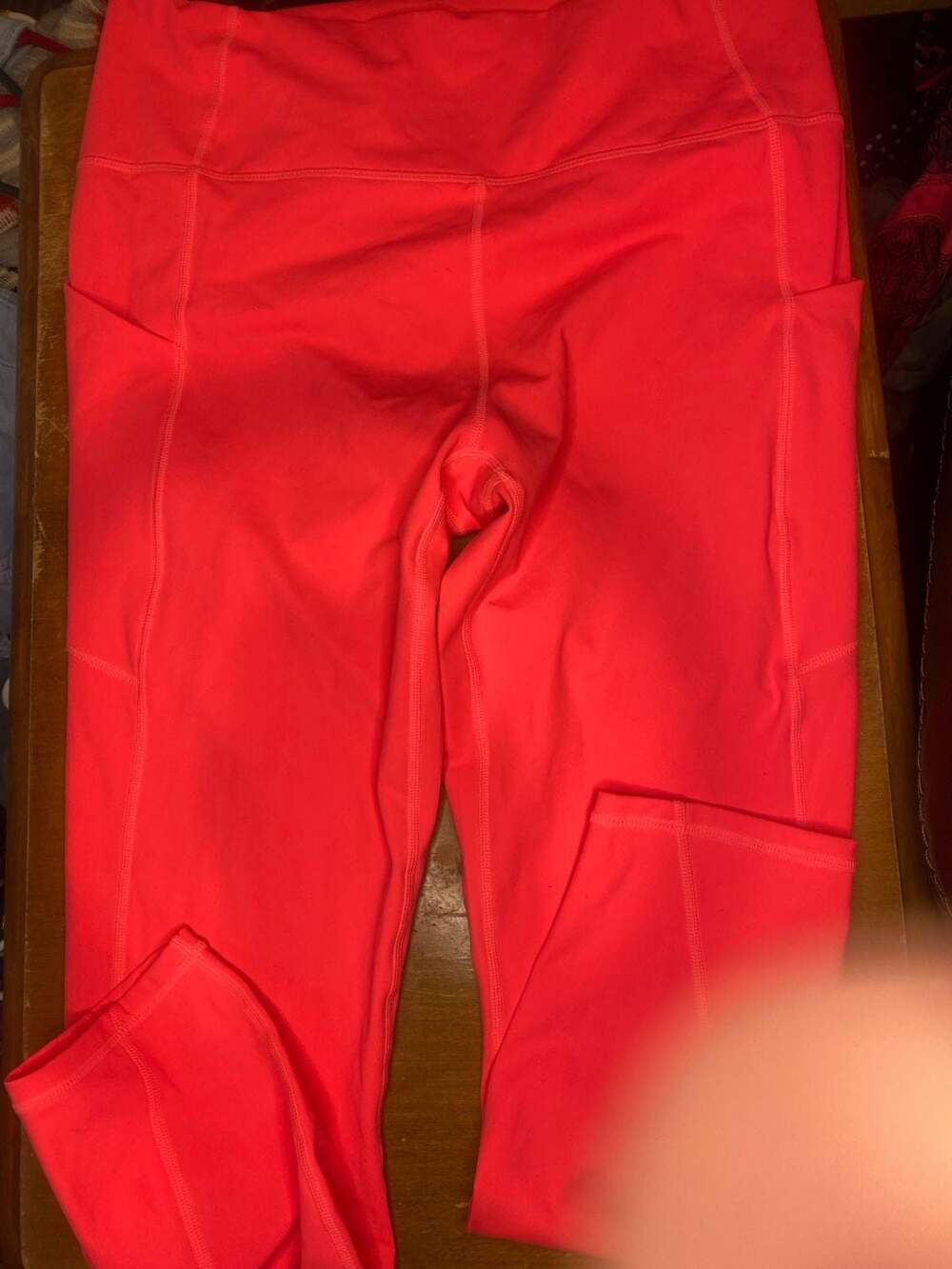 Fabletics PureLuxe High-Waisted Pocket Leggings XL Coral